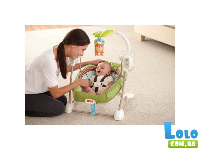 Кресло-качалка Fisher Price Forest Fun