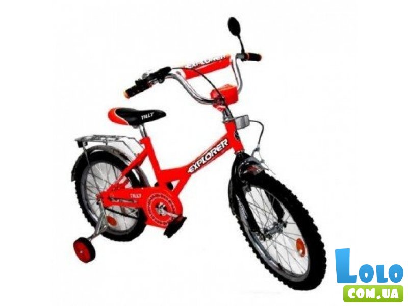 Велосипед Baby Tilly Explorer 16" (красный с черным)