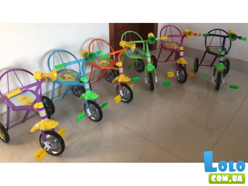 Велосипед трехколесный Tilly Trike BT-CT-0016 (6 цветов в ассортименте)