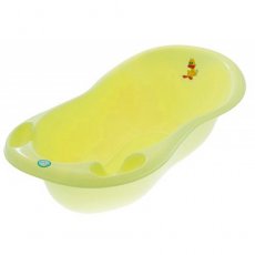 Ванночка Tega Baby "Уточка" 102 см со сливом (желтая)