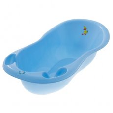 Ванночка Tega Baby "Уточка" 102 см со сливом (синяя)