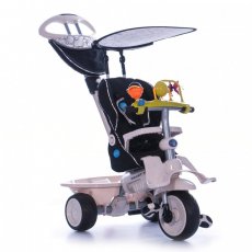 Велосипед Smart Trike Recliner Stroller 4 в 1 с игровой панелью (чёрный)