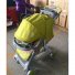 Коляска Bambini Neon Green Elephant + Footcover