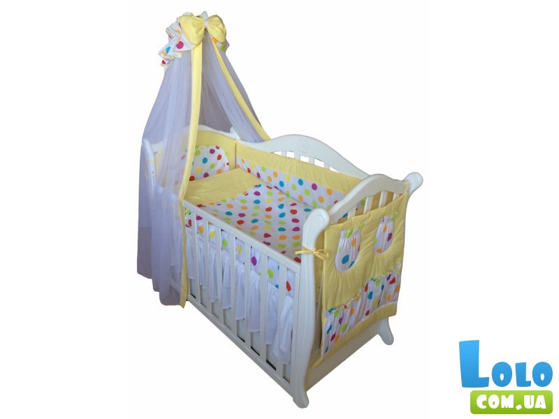 Постельный комплект Twins Comfort C-036 Цветные горохи