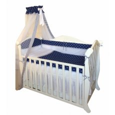 Детская постель Twins Premium P-013 Sailor синий якорь/синяя полоска