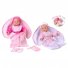 Пупс с мягким телом Tiny Baby в розовой одежде (98020-A)