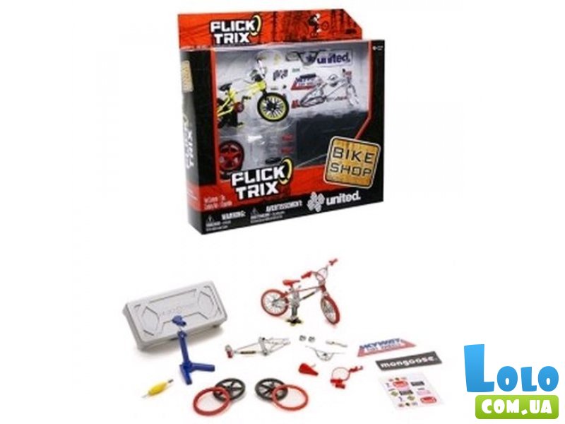 Копии настоящих велосипедов BMX + запчасти Flick Trix