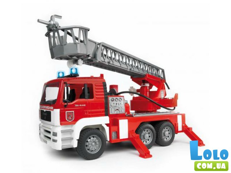 Игрушка Bruder «Пожарный грузовик с лестницей» М1:16