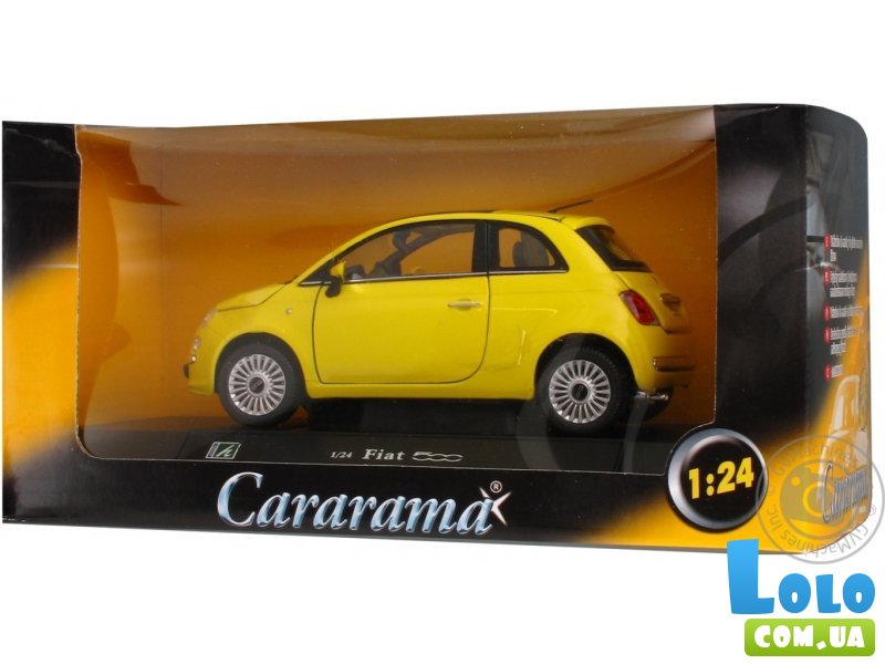 Автомодель Cararama 1:24 New Fiat 500