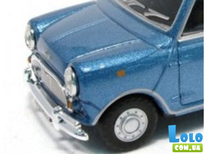 Модель машинки CARARAMA, «Mini Couper», серия «Классик», синего цвета, в масштабе 1:43, в ассортименте