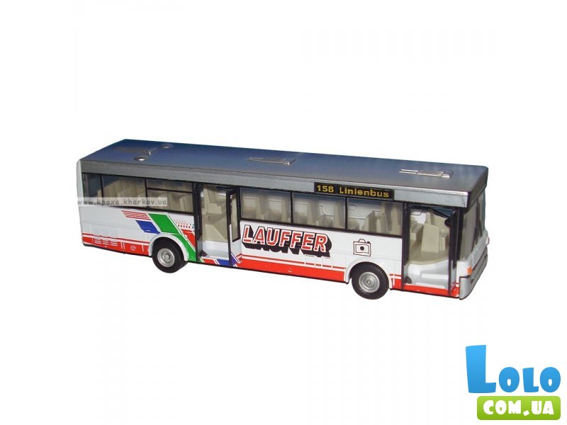 Модель автобуса CARARAMA "Lauffer Bus", в масштабе 1:60, в ассортименте