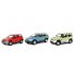 Набор автомоделей Cararama Toyota RAV4+BMW X5+Mitsubishi Pajero, (масштаб 1:72)