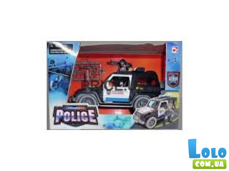 Игровой набор "Полиция", в ассортименте (машинка, фигурка, аксессуары)