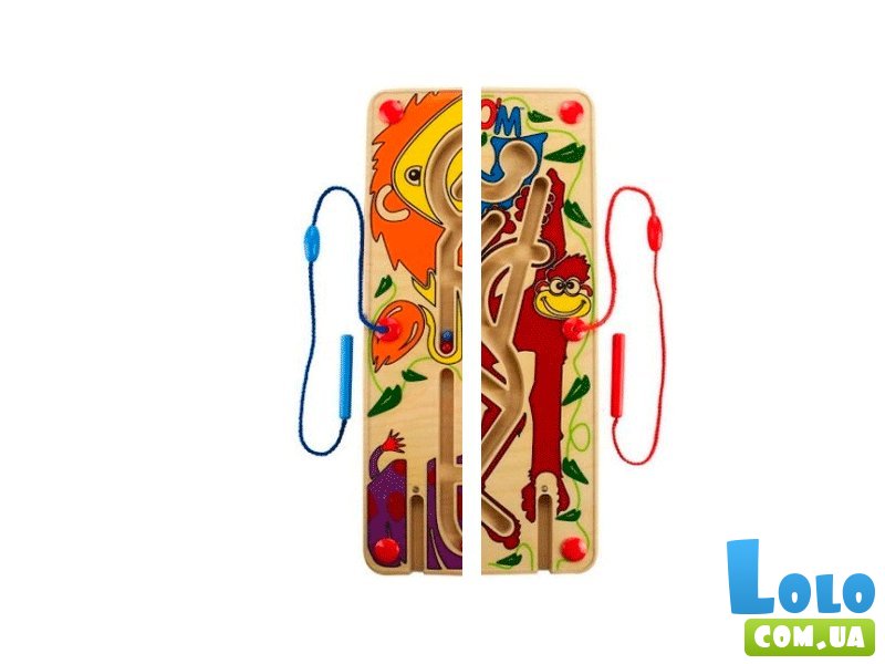 Доска с магнитами "Зоопарк" Hape (E1706)