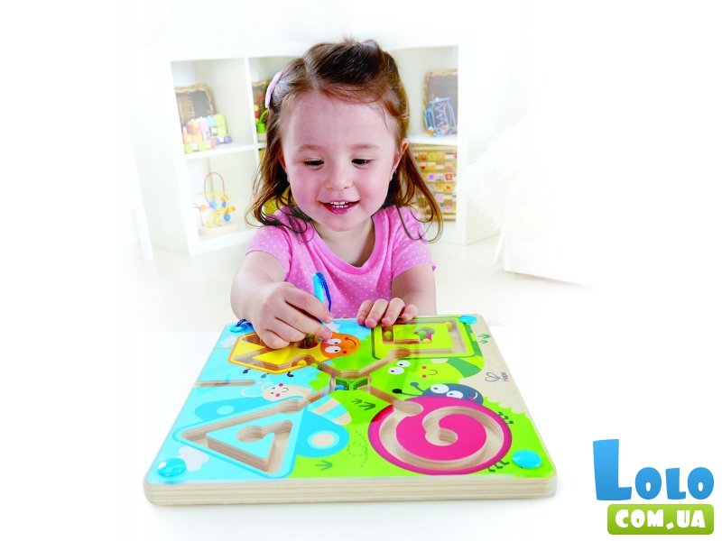 Доска с магнитами "Насекомые" Hape (E1709)