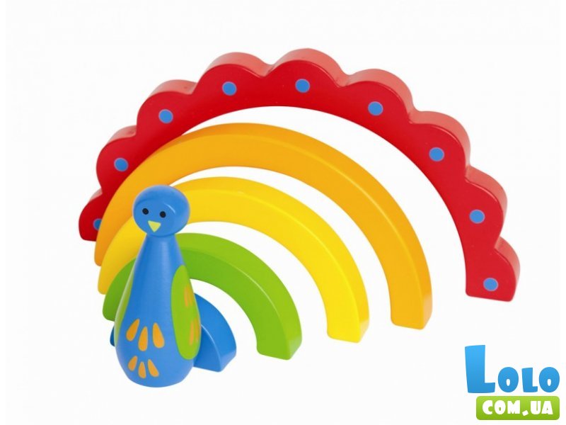 Детская пирамидка "Павлин" HAPE