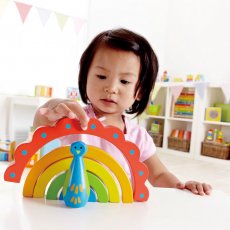 Детская пирамидка "Павлин" HAPE