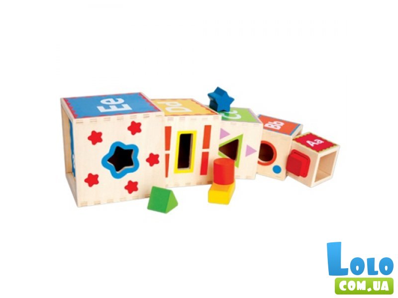 Детская пирамидка "Кубики" HAPE