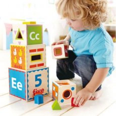 Детская пирамидка "Кубики" HAPE