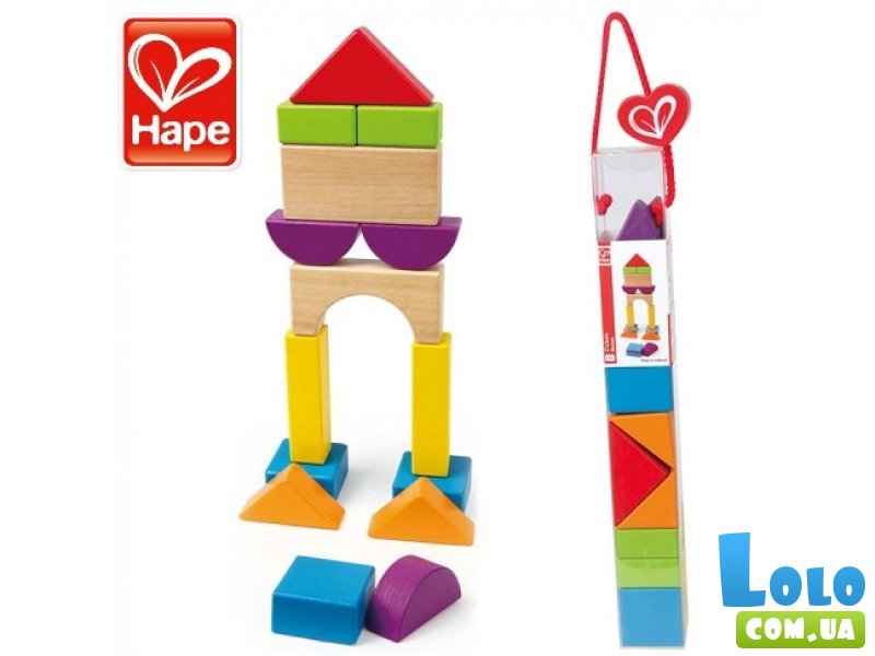 Деревянные кубики HAPE "Город"