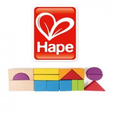 Деревянные кубики HAPE "Город"