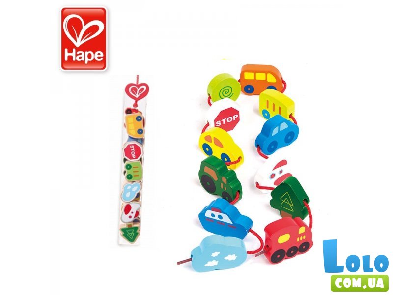 Шнуровка HAPE "Транспорт"