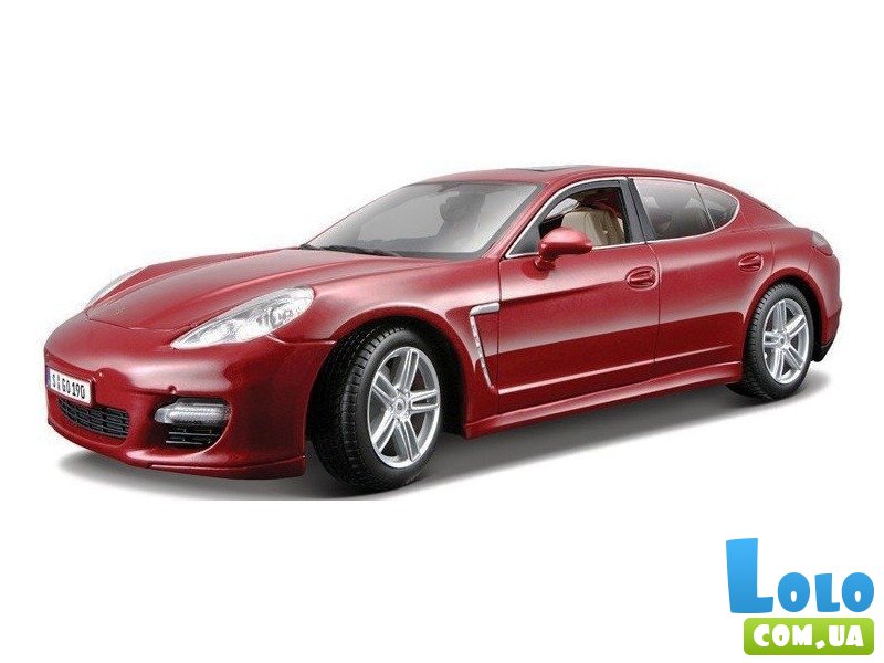 Автомодель (1:18) Porsche Panamera Turbo красный металлик