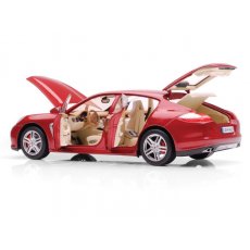 Автомодель (1:18) Porsche Panamera Turbo красный металлик