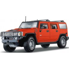 Автомодель (1:18) 2003 HUMMER H2 SUV темно-оранжевый металлик