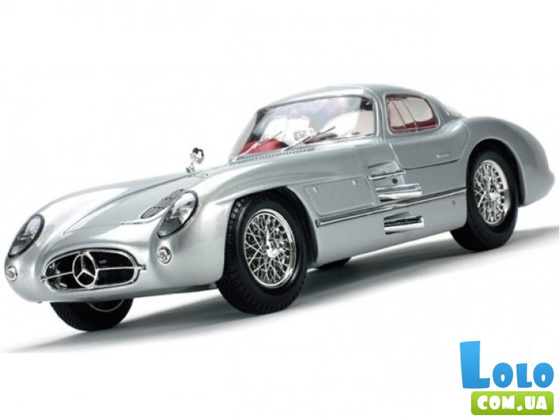 Автомодель (1:18) 1955 Mercedes Benz 300 SLR "Uhlenhaut Coupe" серебристый