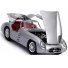 Автомодель (1:18) 1955 Mercedes Benz 300 SLR "Uhlenhaut Coupe" серебристый