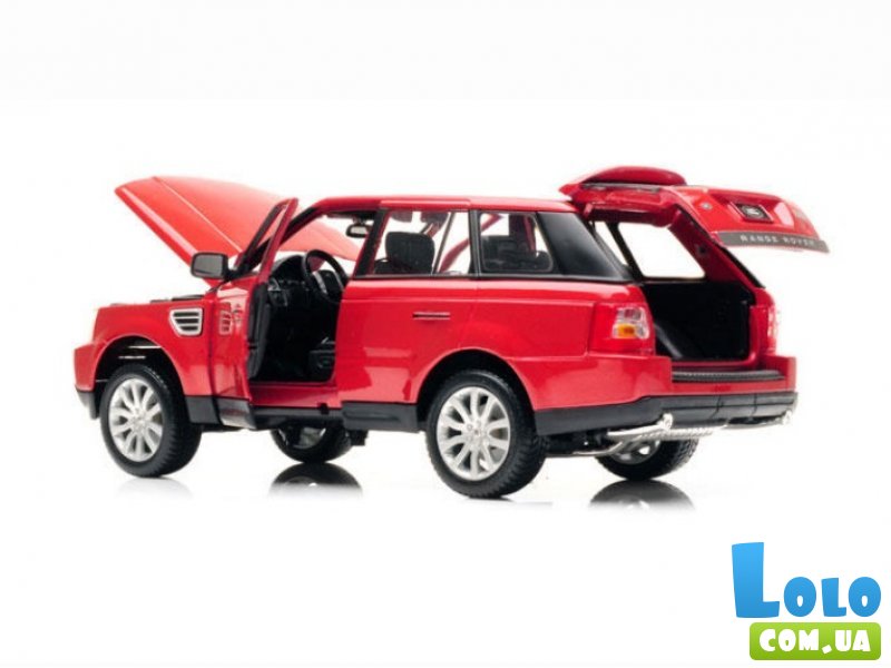 Автомодель (1:18) Range Rover Sport красный металлик