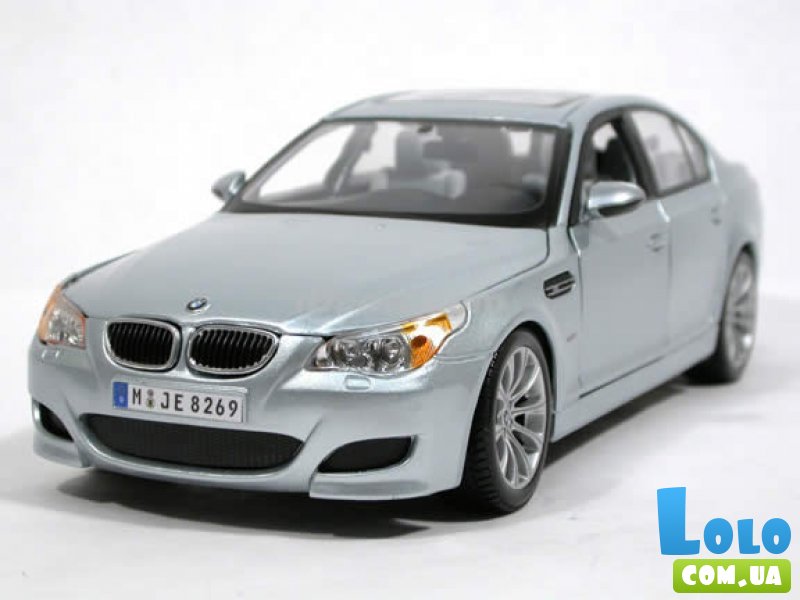 Автомодель (1:18) BMW M5 серебристый (31144 silver). Купить