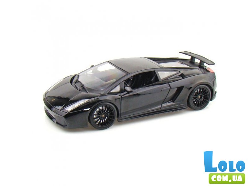 Автомодель (1:18) Lamborghini Gallardo Superleggera черный металлик
