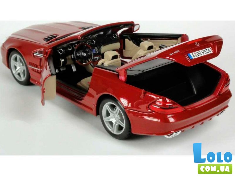 Автомодель (1:18) Mercedes-Benz SL550 красный