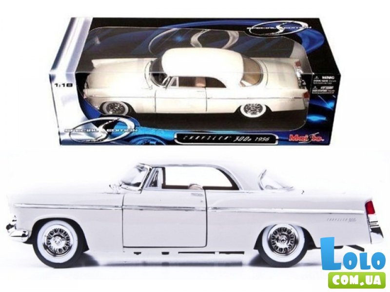 Автомодель (1:18) 1956 Chrysler 300B белый