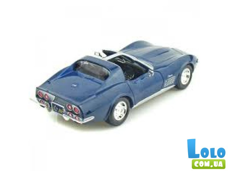 Машинка игрушечная "Corvette", масштаб 1:24 Голубая