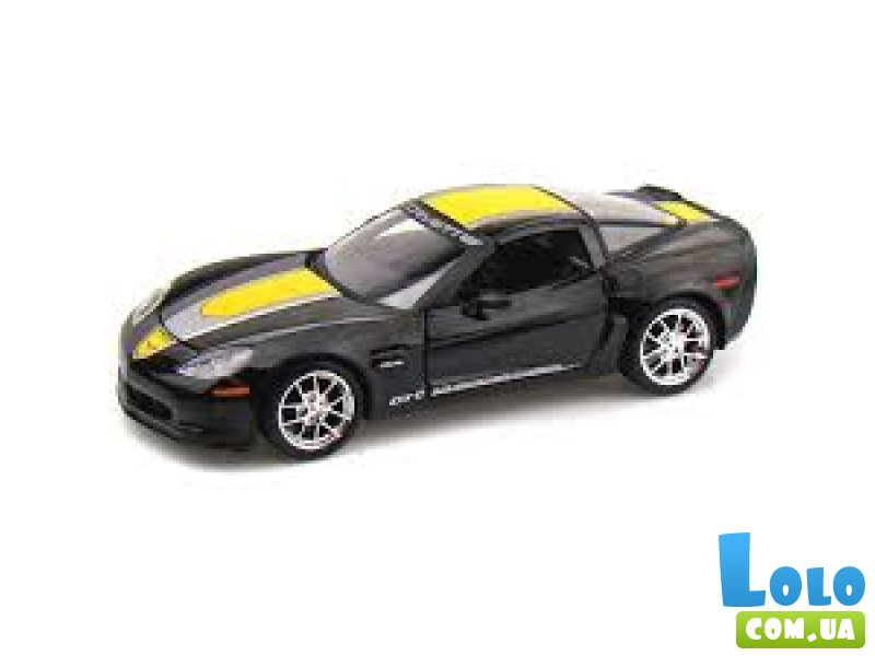 Машинка игрушечная "Corvette", масштаб 1:24 Чёрная