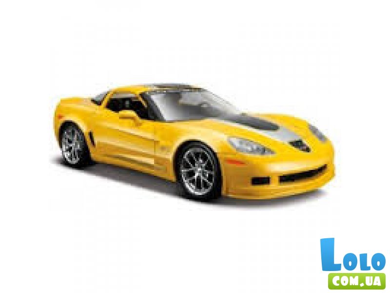 Машинка игрушечная "Corvette", масштаб 1:24 Жёлтая