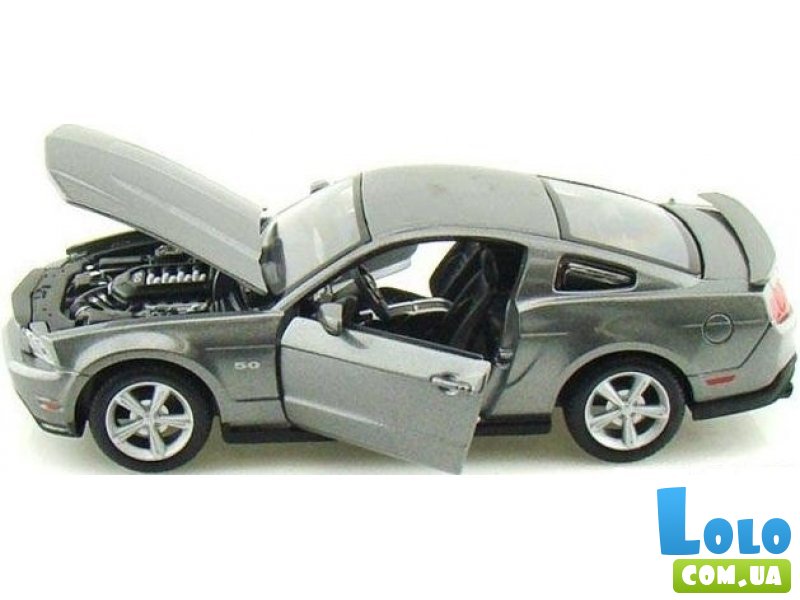 Машинка игрушечная "Ford Mustang", масштаб 1:24 Серый металлик