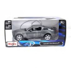 Машинка игрушечная "Ford Mustang", масштаб 1:24 Серый металлик