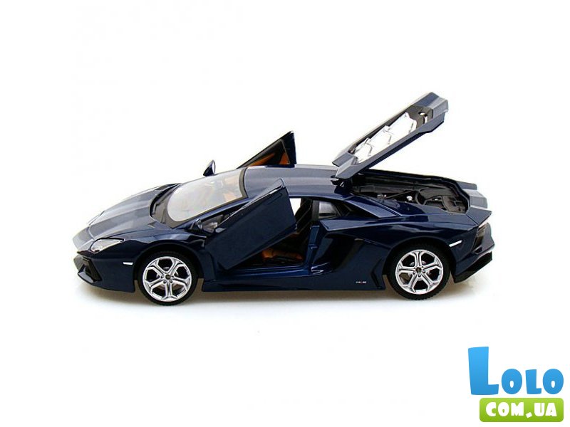 Машинка игрушечная "Lamborghini Aventador LP700-4", масштаб 1:24 Голубой металлик