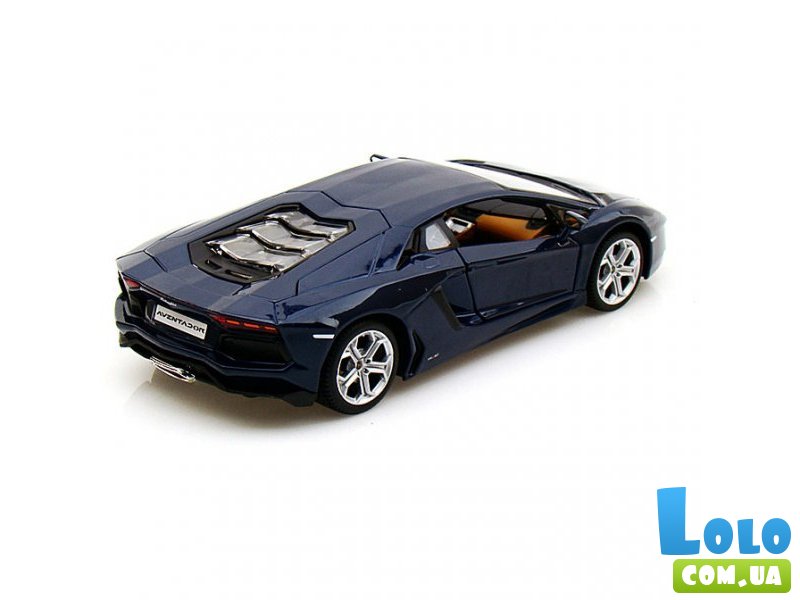 Машинка игрушечная "Lamborghini Aventador LP700-4", масштаб 1:24 Голубой металлик