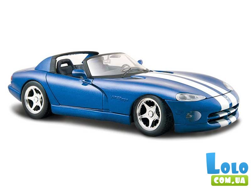 Машинка игрушечная 97 Dodge Viper RT/10 Maisto, синий, масштаб 1:24