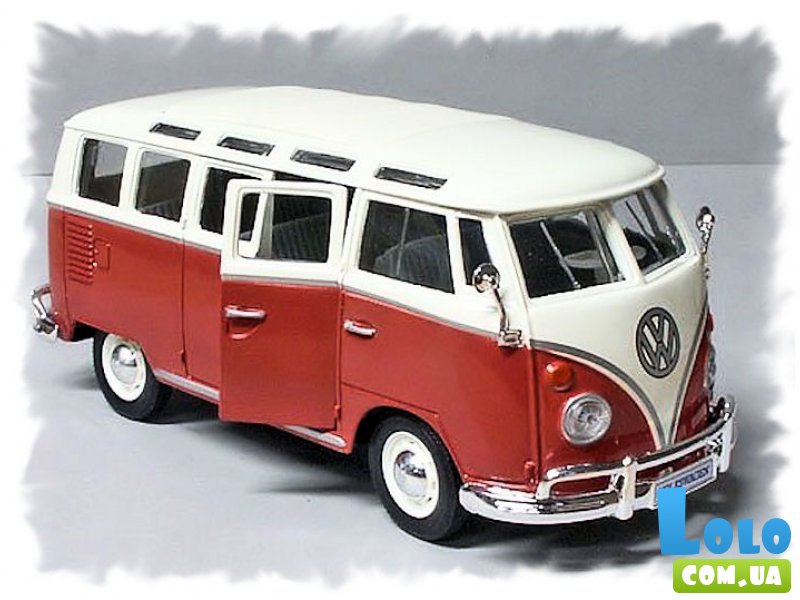 Машинка игрушечная "VW Samba" Maisto, в масштабе 1:25