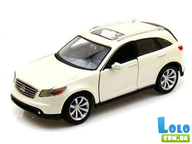 Машинка игрушечная "Infiniti FX45" Maisto, абрикосовый металлик, в масштабе 1:24