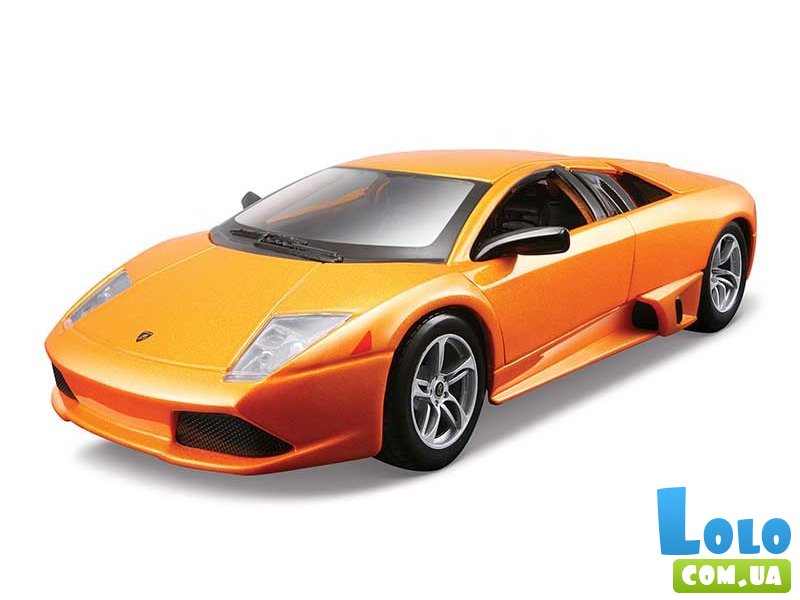 Конструктор-машинка Maisto Tech Lamborghini Murcielago LP640, масштаб 1:24, цвет оранжевый металлик