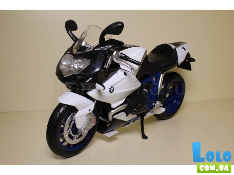 Мотоцикл игрушечный Maisto BMW HP2 Sport (масштаб 1:12), белый