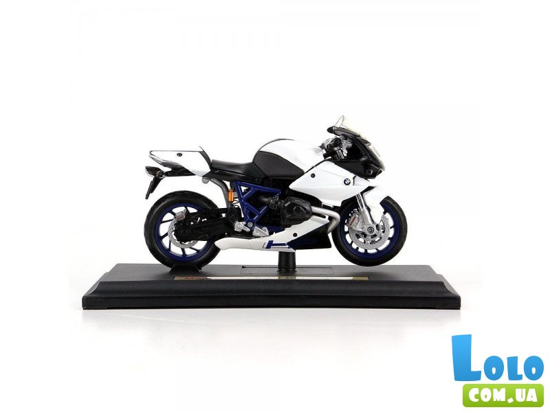 Мотоцикл игрушечный Maisto BMW HP2 Sport (масштаб 1:12), белый