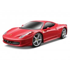 Машинка игрушечная на радиоуправлении Maisto "Ferrari 458 Italia", (масштаб 1:24, цвет красный)